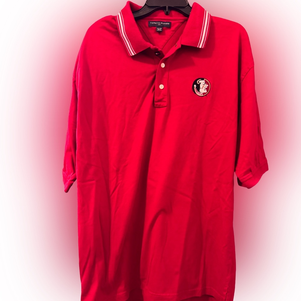FSU Florida State University Seminoles Tommy Hilfiger Polo Shirt, XXL 2XL